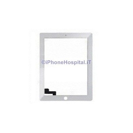 écran tactile blanc de haute qualité pour iPad 2 - 1