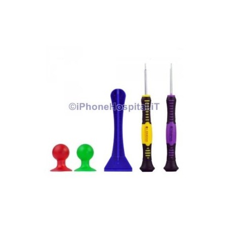 Ferramentas para abrir o iPad e o iPod.