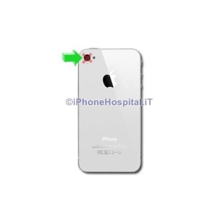 Recambio de la cámara trasera de 5 MP del iPhone 4G - 1