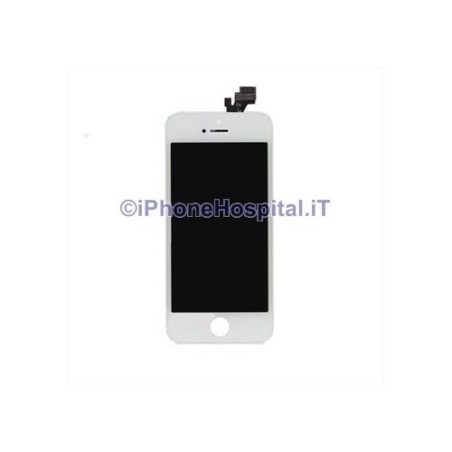 Cristal + táctil + LCD para iPhone 5 Blanco OEM