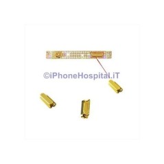 Metal Bezel - inner frame iPhone 4G Gold with Diamonds