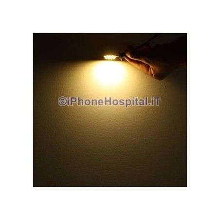 Bombilla de 24 LED, luz cálida/blanca 50-60LM G4 SMD (12V, 1-1,5W)