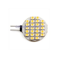 Bombilla de 24 LED, luz cálida/blanca 50-60LM G4 SMD (12V, 1-1,5W) - 4