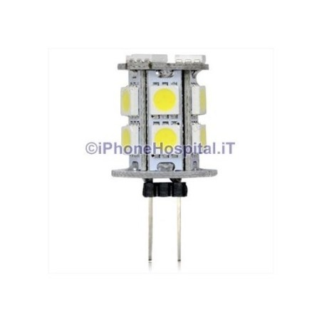 G4 2.6 W - LED bulb white light 13 LEDs (12V dc) - 2