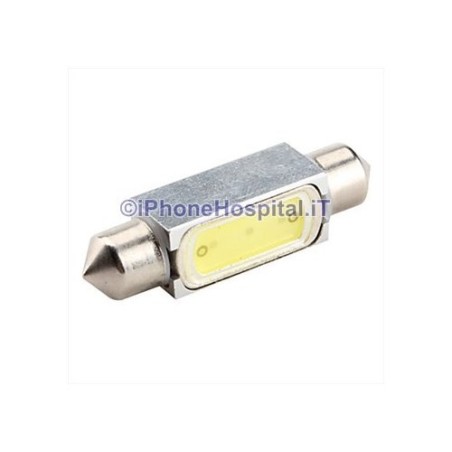 T11 1.5W 100-120lm 7000-8000K Bianco siluro Lampadina per auto (12V DC) - 1