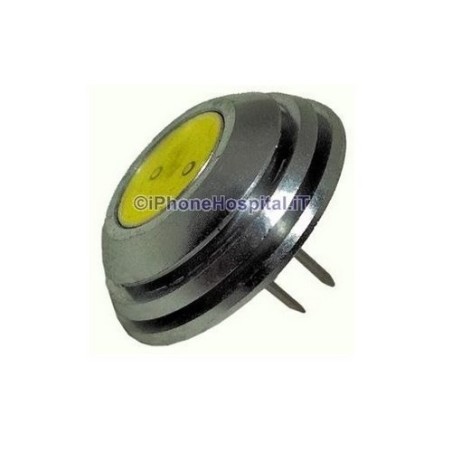 G4 1,5 W - Bombilla LED luz blanca Botón (12V cc) - 1