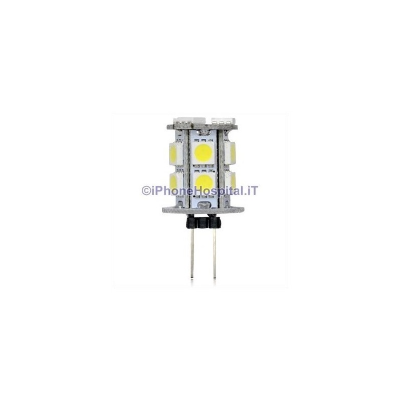 Ampoule G4 2,6 W - 13 LED blanc chaud (12V dc) - 2 Ampoule G4 2,6 W - 13 LED blanc chaud (12V dc) - 2