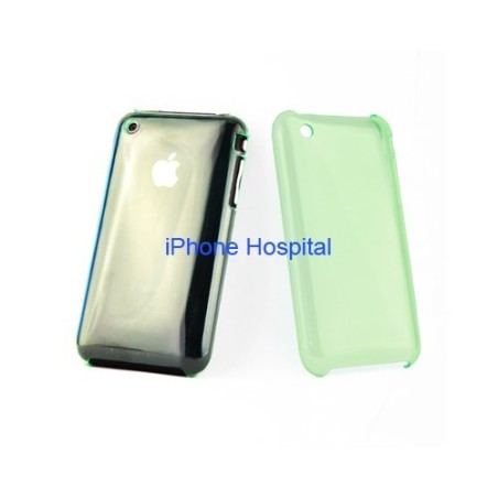 Boîtier de couleur Vert aqua transparent - 1