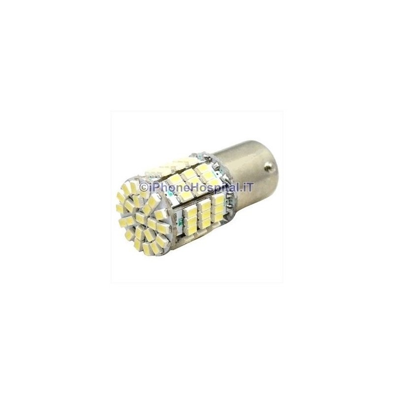 Lâmpada LED branca BA15S 85 para sinalização de alta luminosidade de curvas, DC 12V - 2 unidades. Lâmpada LED branca BA15S 85 para sinalização de alta luminosidade de curvas, DC 12V - 2 unidades.