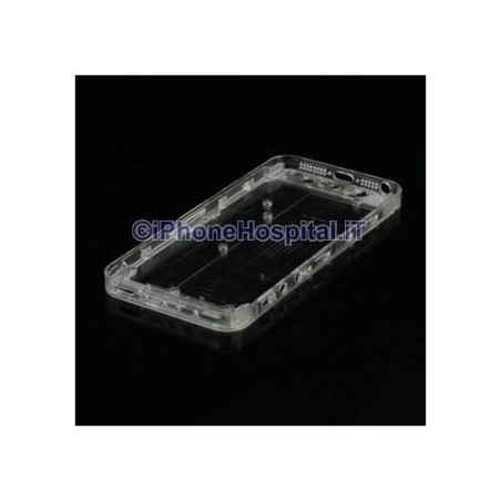 Apple Cubierta trasera transparente para iPhone 5 A1428, A1429, A1442