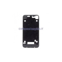 Supporto Retro Cover Nero per Apple iPhone 4 / 4G - 1