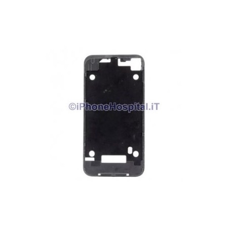 Suporte Retro Capa Preta para iPhone 4 / 4G - 1