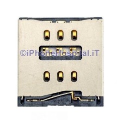 Supporto Lettore Sim Scheda Slot Card Reader per iPhone 5 (A1428, A1429, A1442) - 3