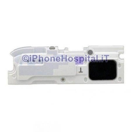 Vivavoce Buzzer color Bianco per Samsung Galaxy Note 2 GT N7100 - 1