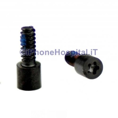 Kit 2 Viti color Nero per Apple iPhone 5C  - 2