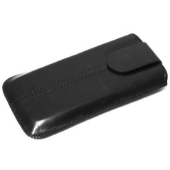 Bag case with lace Iphone 5 Black - 1
