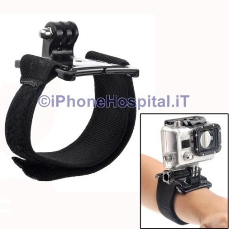 Alça de pulso com suporte de pulso para GOPRO Hero HD 1 & 2 & 3 - 3