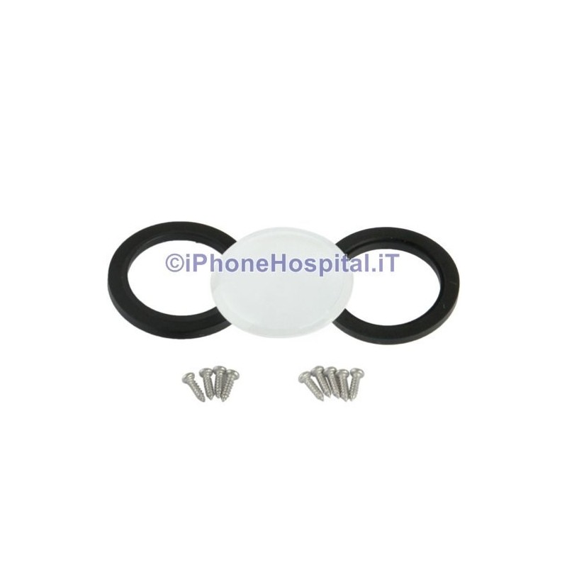 Lente de repuesto con juntas + tornillos cubierta impermeable para Gopro HERO HD 2 - 2 Lente de repuesto con juntas + tornillos cubierta impermeable para Gopro HERO HD 2 - 2