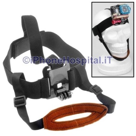 Cintura da Testa in Nylon per GoPro Hero   - 4