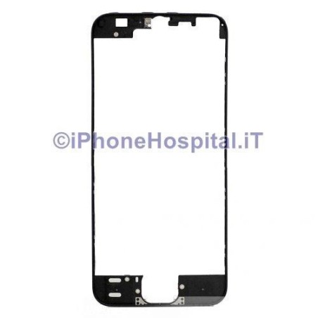Supporto Vetro Touch Nero iPhone 5S - 1