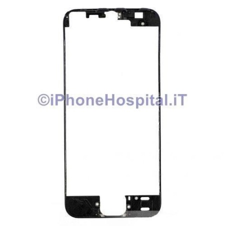 Soporte Cristal Táctil Negro iPhone 5S