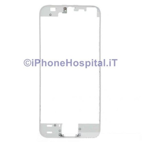 Supporto Vetro Touch Bianco iPhone 5S - 3