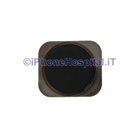 Bouton d'accueil Cadre forgé noir iPhone 5-5C Imitation 5S