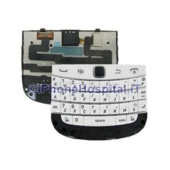 Tastiera Completa per Blackberry 9900,9930 Bold Bianco - 1