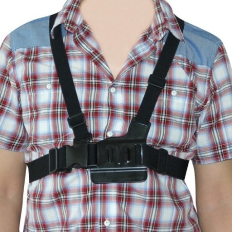 Fascia Elastica Corpo con sgancio rapido per Gopro Hero Tutti i Modelli  - 3