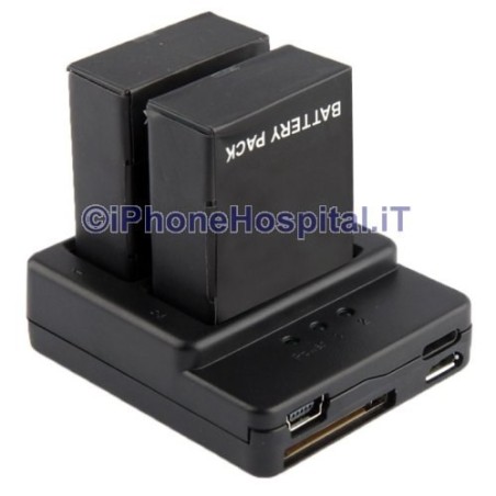 Chargeur double pour GoPro 3