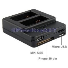 Dual Battery Charger for GoPro 3 - 3