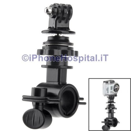 Supporto Universale Clip Bicicletta per GoPro HD HERO Tutti i Modelli  - 1