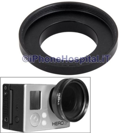 Anello Adattatore Lenti UV Polarizzatore 37mm per Hero 3 3+ - 1