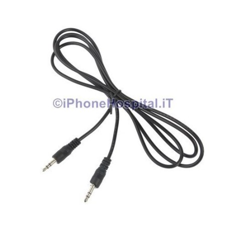 3.5mm Câble audio stéréo jack mâle/mâle 150 cm noir