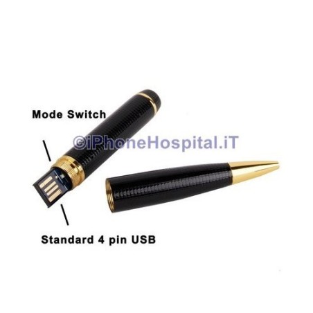 720P High-Resolution Spy Pen