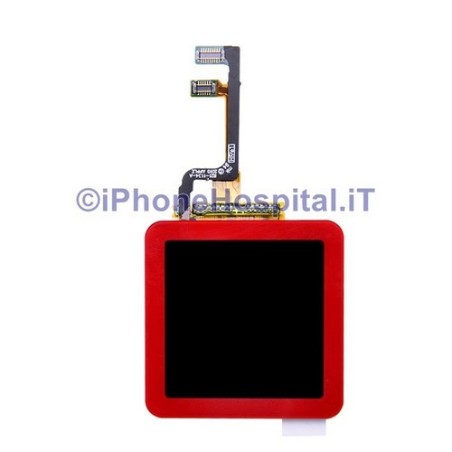 LCD + Touch for iPod Nano 6 Generation color Red - 3