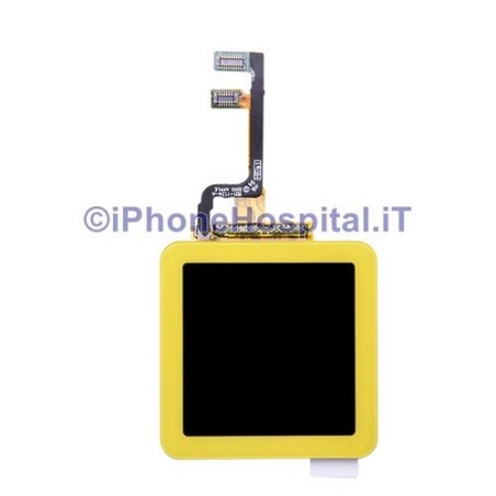 LCD + Touch para iPod Nano 6ª Geração cor Amarelo - 1