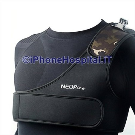 Pettorina in Neoprene per GoPro  - 3