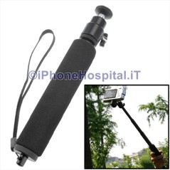 Extendable Selfie Pole Monopod and Adapter for GoPro Hero - 3