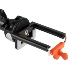 Bastão de selfie extensível retrátil de 125 cm com monopé e adaptador para GoPro Hero.