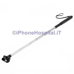 Extendable pole 96 cm retractable monopod and adapter with mirror for GoPro