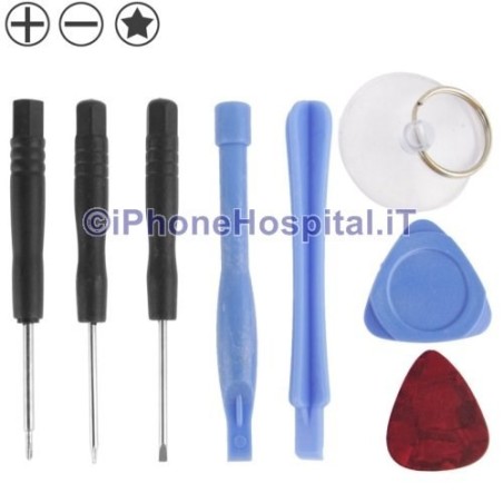 Kit Strumenti 8 in 1 per aprire Tutti i Modelli di iPhone - 2