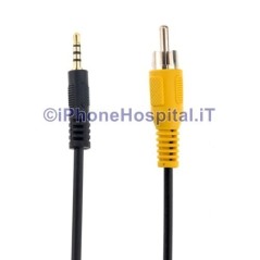 Cable de vídeo para GoPro HD Hero 2 - Negro (60 cm)