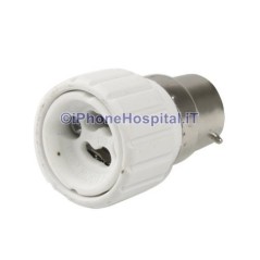 Adaptador para lâmpadas GU10 para B22