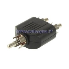 RCA Male to 2 RCA Male Adapter - 1