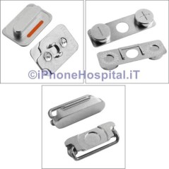 Volume Mute and ON OFF Button Kit for iPhone 4S