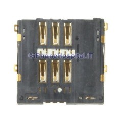 Soporte ranura para tarjeta Sim Lector de tarjetas iPhone 4