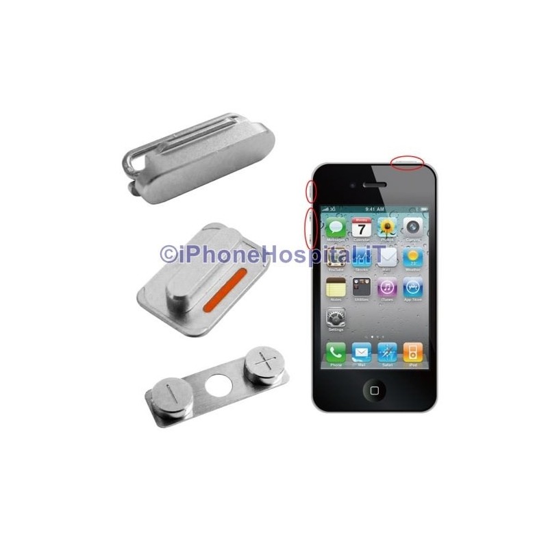 Volume Mute et ON OFF iPhone 4G - 3 Volume Mute et ON OFF iPhone 4G - 3