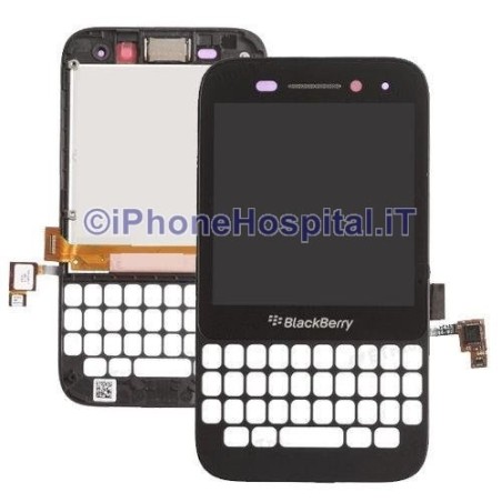 Blackberry Q5 Schermo LCD + Touch + Frame - 2