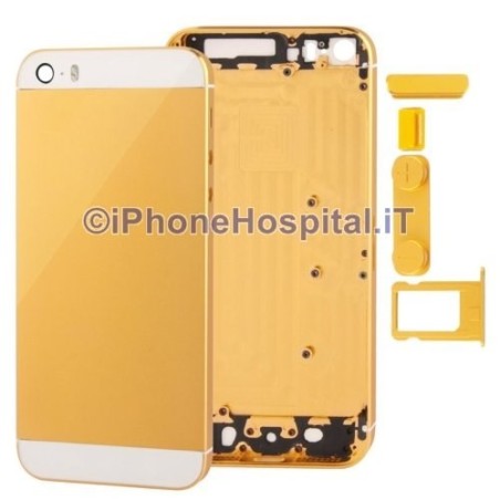 Retro Cover Oro per iPhone 5S - 1